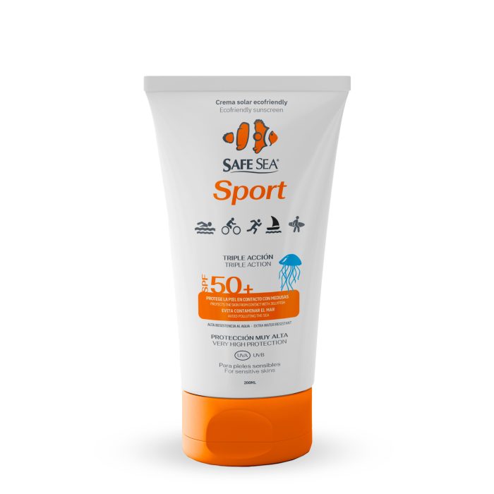 Solar Medusas para deportistas Safe Sea en formato 200ml